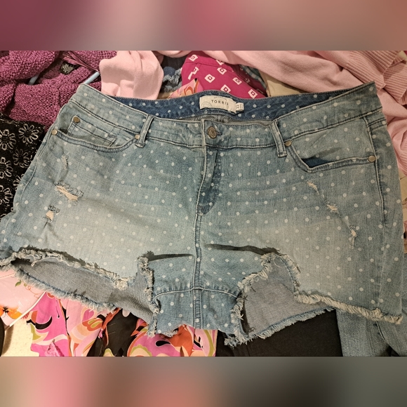 Jean shorts - Picture 1 of 2